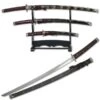 Black With Gold Splash Japanese Katana Sword Set -Knife Sales Store YK58B4.1