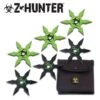 Zombie Hunter 6 Piece Throwing Star Set With Bio Pouch 2 Zombie Hunter 6 Piece Throwing Star Set With Bio Pouch -Knife Sales Store ZB014