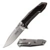 Elite Tactical 8.35 Inch Manual Folding Pocket Knife Black Silver Stonewash 2 Elite Tactical 8.35 Inch Manual Folding Pocket Knife Black Silver Stonewash -Knife Sales Store et 1018sw
